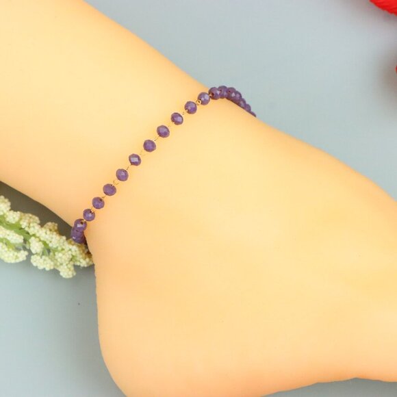 Handmade Anklet – A Stylish Choice for Women, Thoughtful Gift Idea, EVCH1214 - Picture 3 of 12